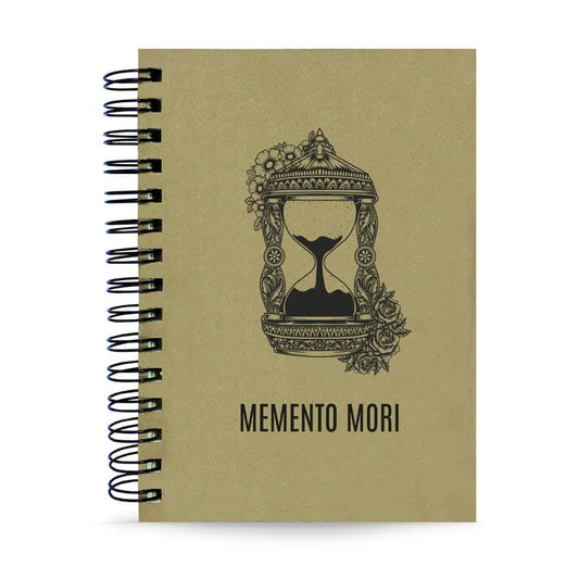 Agenda Diária Datada 25 Memento Mori Ampulheta 212Fls 75g A5