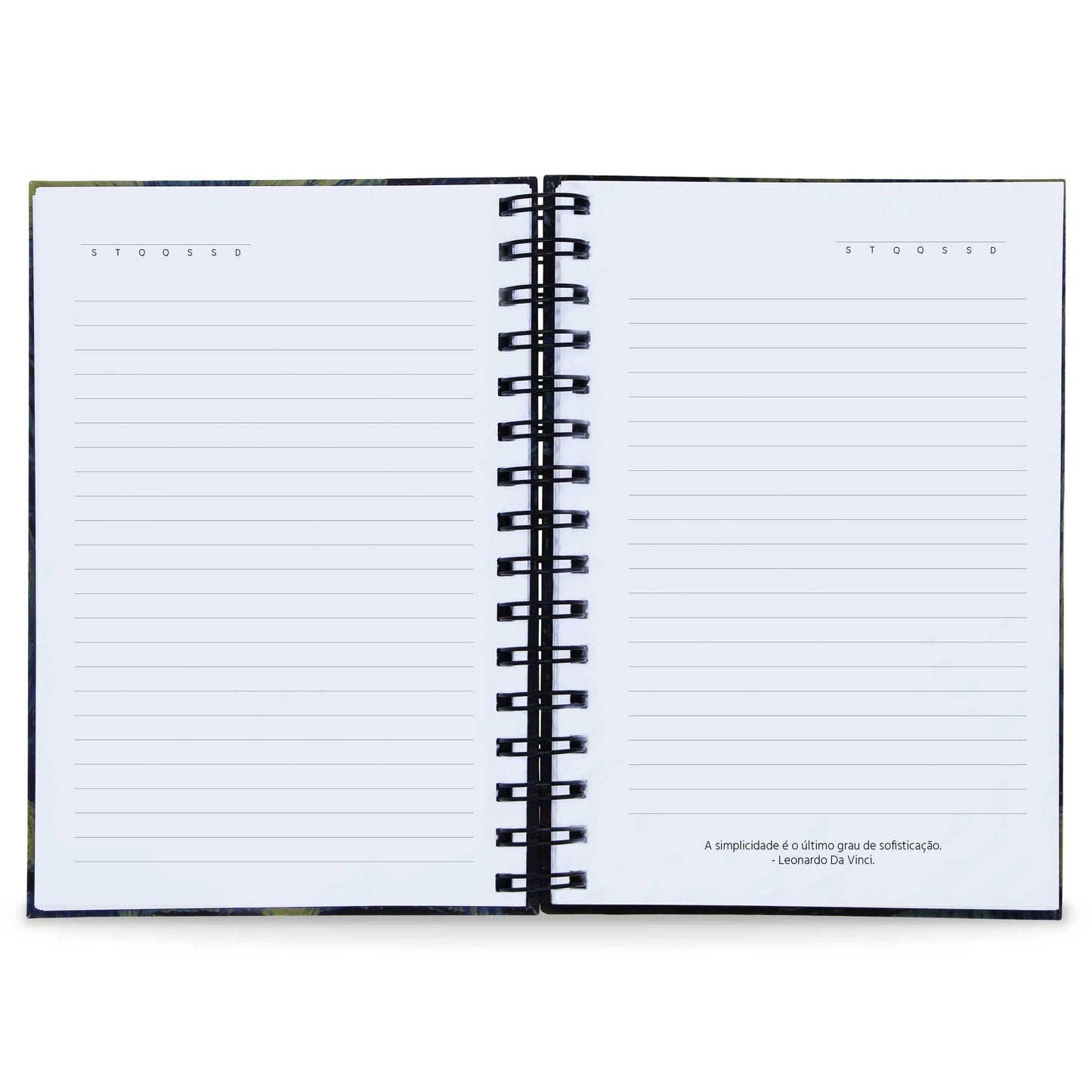 Caderno Marie Curie "Curioso" Capa Dura 125 Fls 90g A5